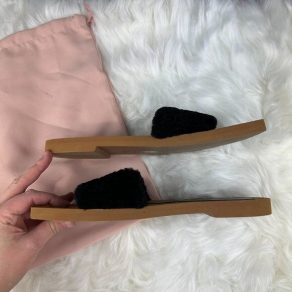 Stuart Weitzman Cammy Slide Sandals In Black - Picture 7 of 8